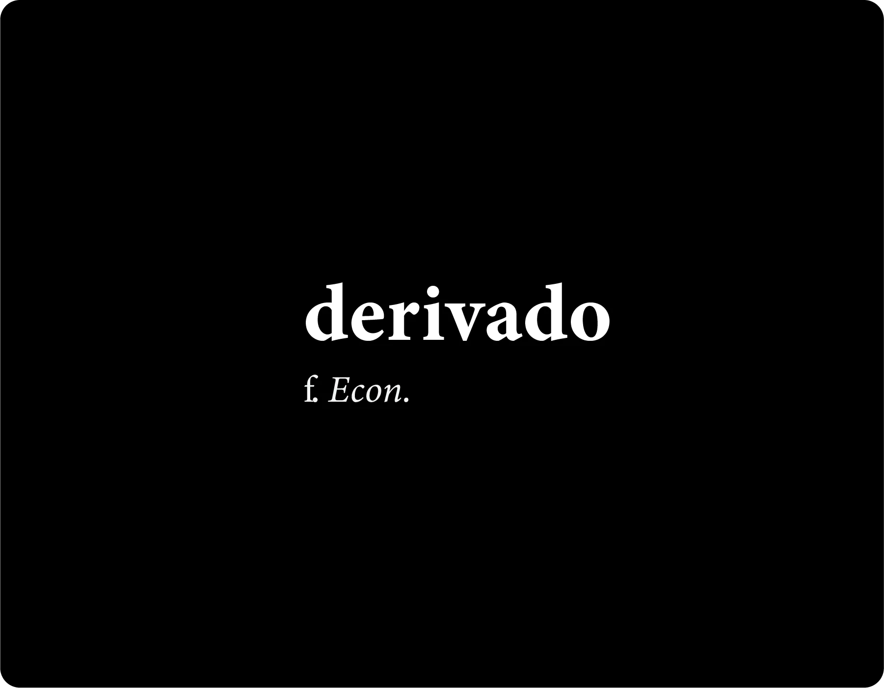 Derivado