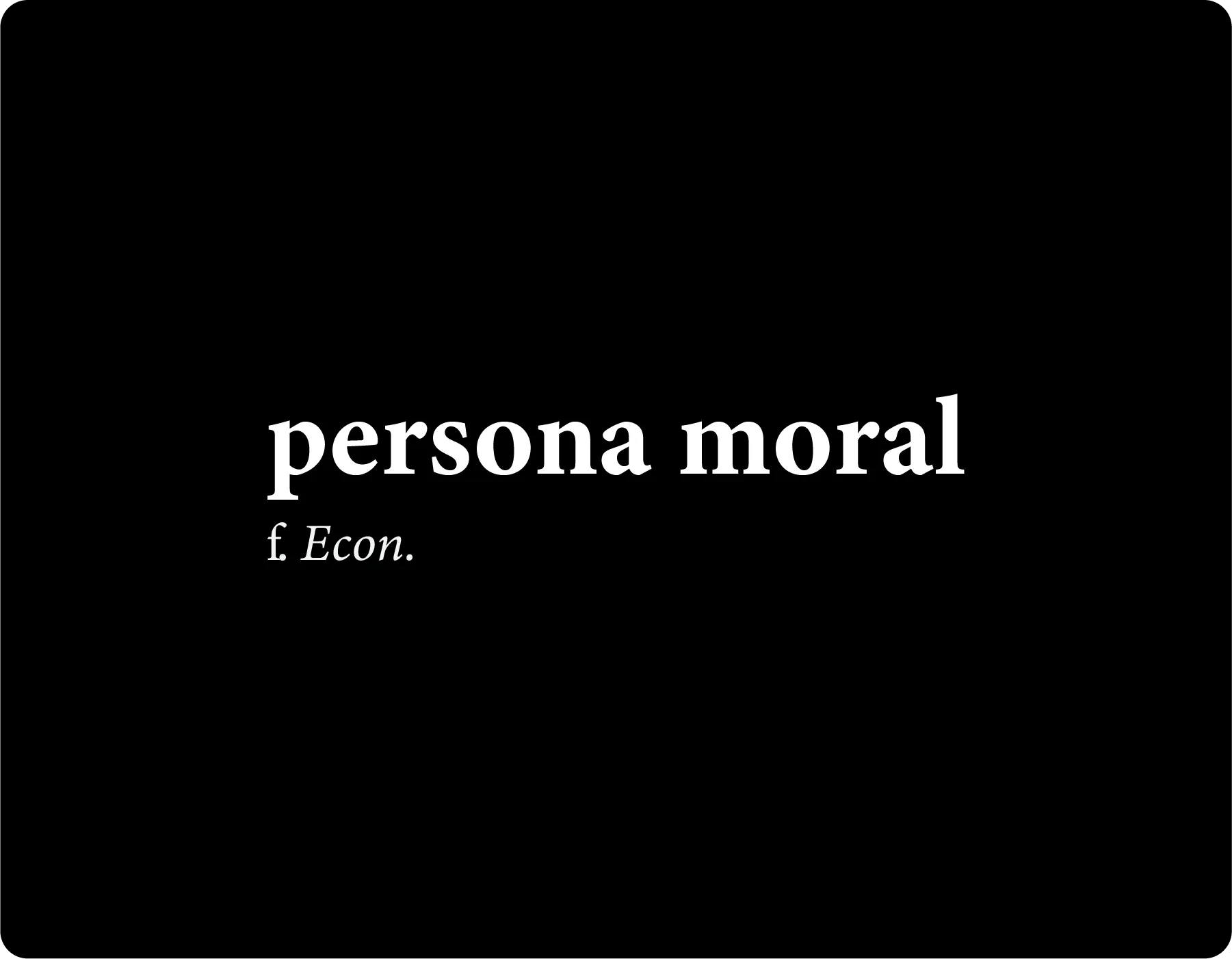 Persona moral