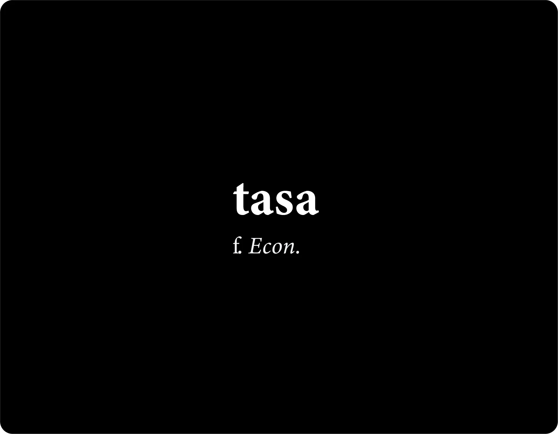 Tasa